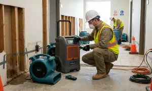 Structural drying equipment in Norfolk, VA for water-damaged homes and hidden moisture removal
