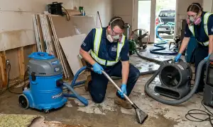 Flood cleanup service in Norfolk, VA for water damage restoration homepage widget